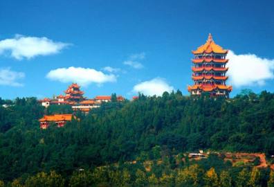 富乐山公园——绵州第一山